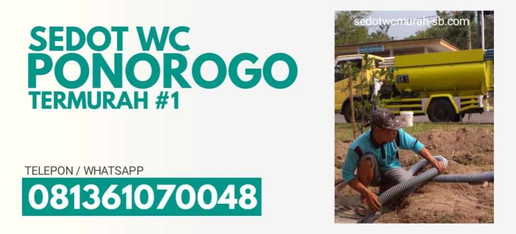 Sedot WC Ponorogo